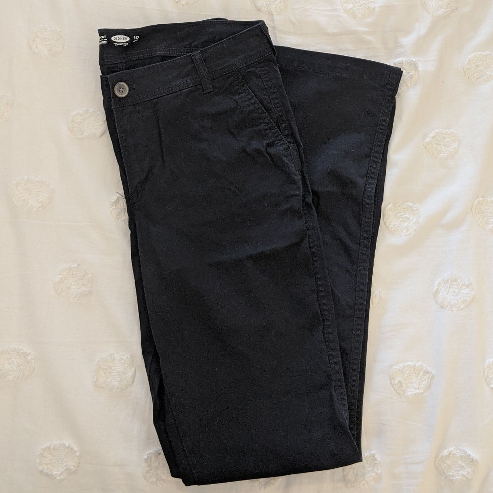 NWOT TALL Old Navy Black Bootcut Jeans